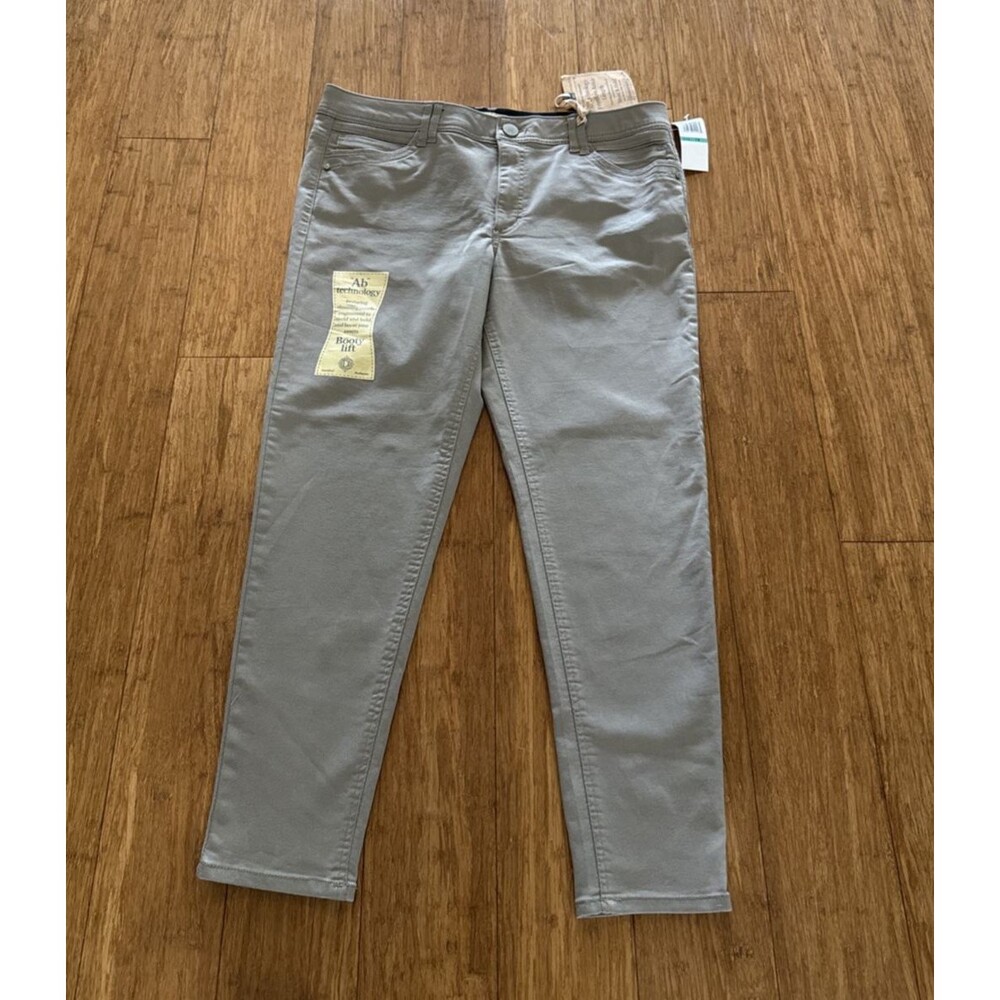 Democracy Women's Ab Tech Freedom Ankle Jeans Tan  Size 16 NWT